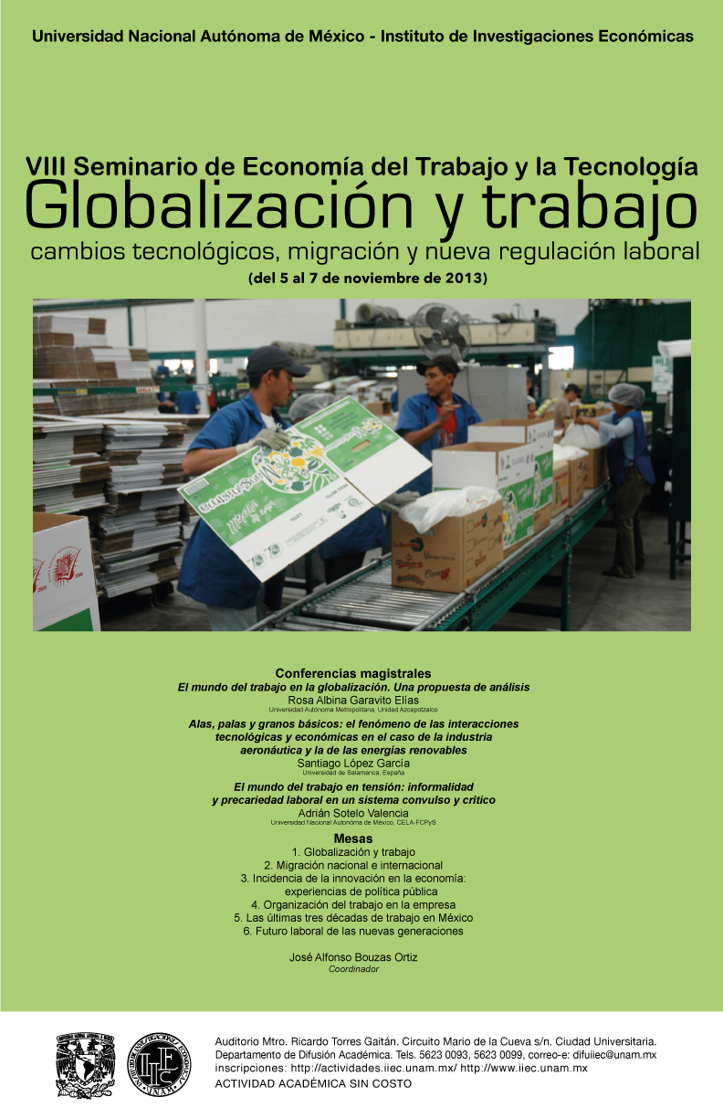 VIII Seminario de Economía del Trabajo y la Tecnología